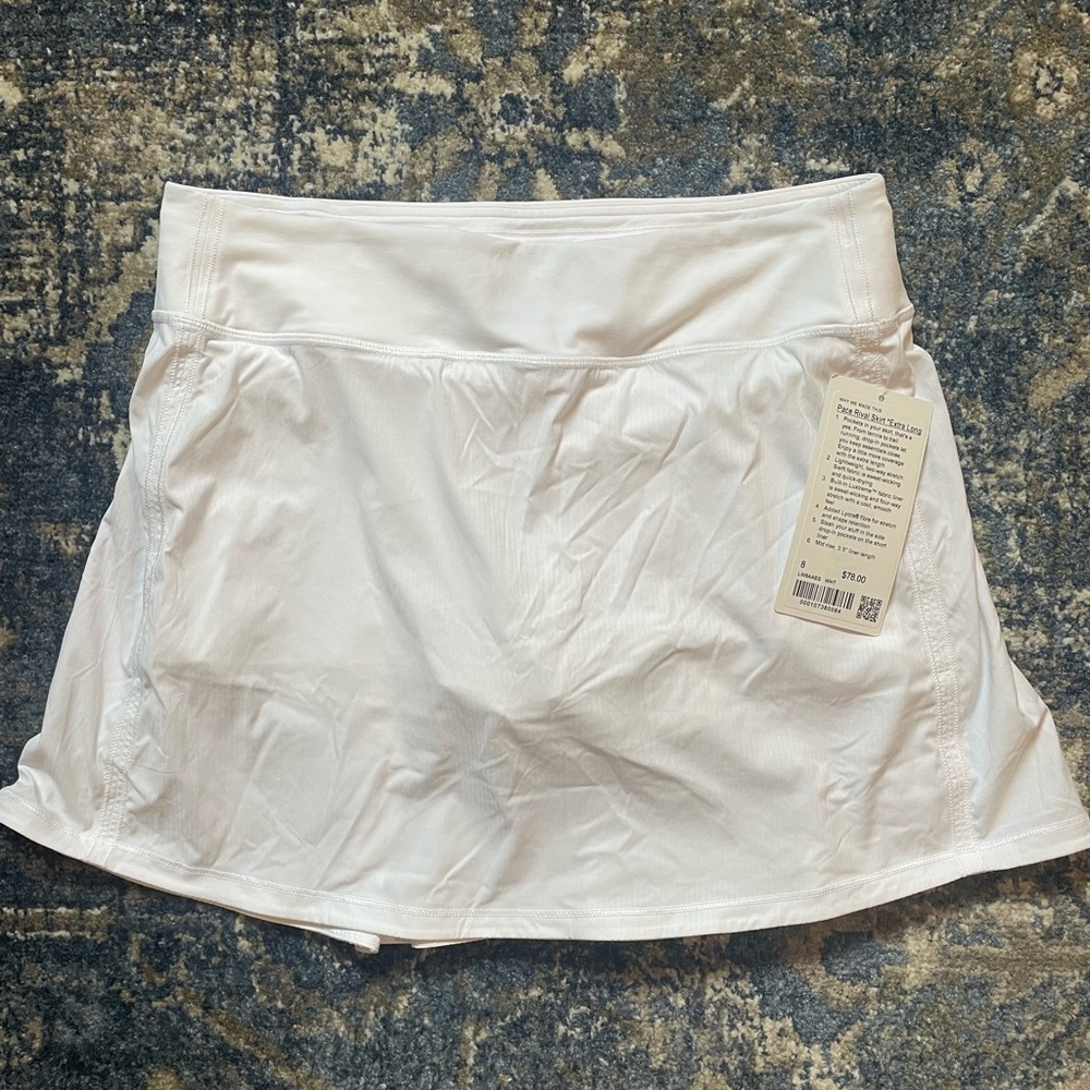 Lululemon Pace Rival Skirt Extra Long NWT